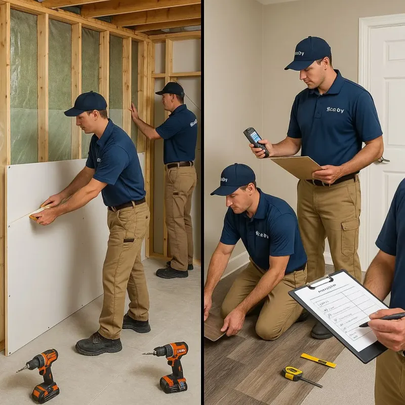 Repairs and Reconstruction process in Santa Rosa, NM