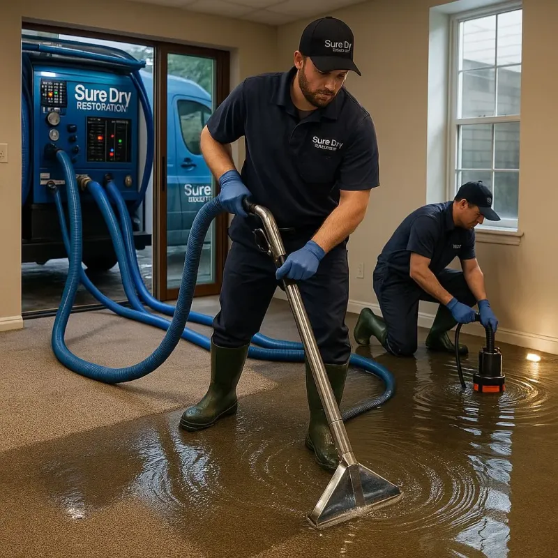 Water Extraction and Removal process in Santa Rosa, NM